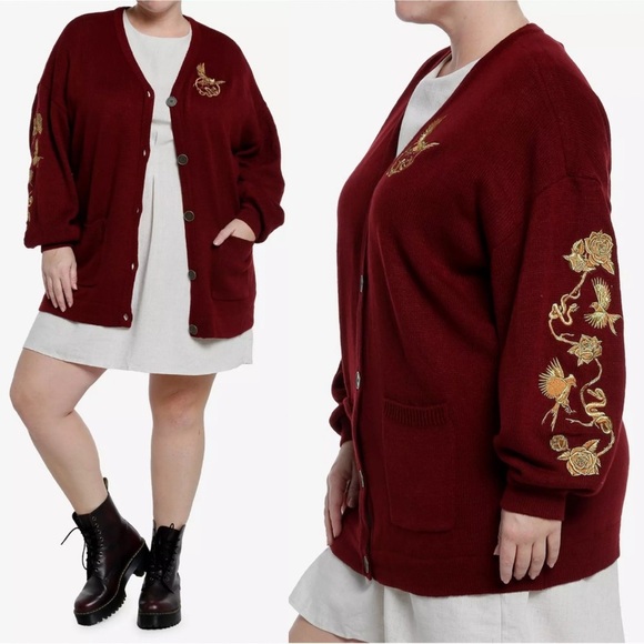 The Hunger Games The Ballad Of Songbirds & Snakes Girls Cardigan 2X NEW - Picture 1 of 7